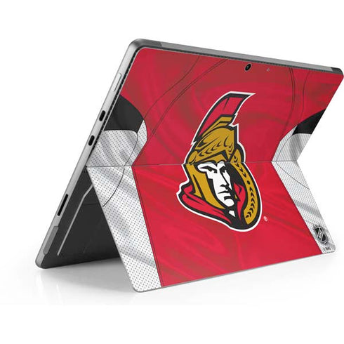 NHL Ottawa Senators Home Jersey Surface Pro 8 Skin